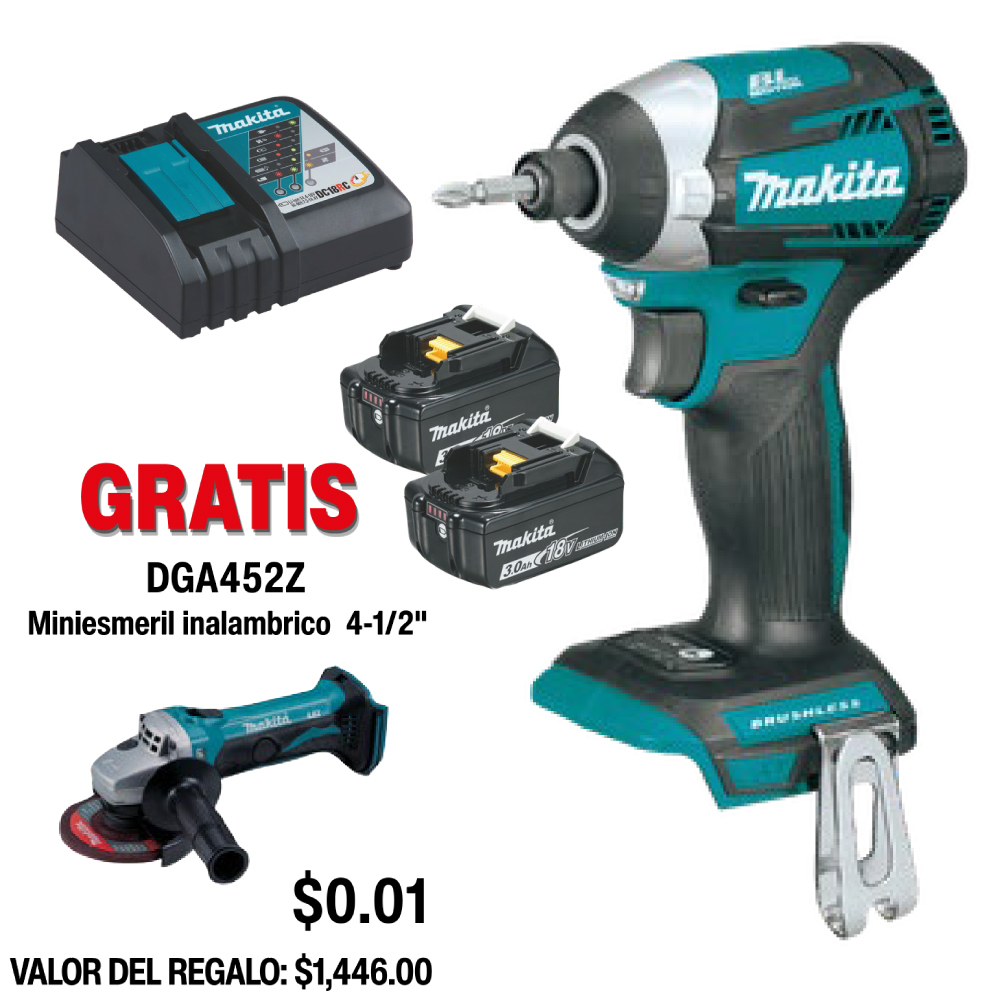 DTD154RFE-RTE Atonillador de impacto inalalmbrico