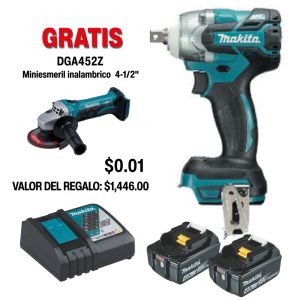 DTW285RMJ Llave de impacto inalámbrica.