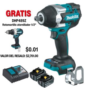 DTW701RTJ Llave De Impacto BL 18V 5,0Ah LXT 1/2” 700 Nm