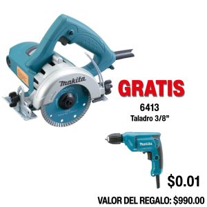 4100NH2X1 Cortadora de mármol 4-3/8" 1400W