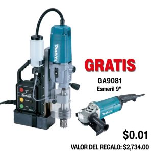 MAK-HB500 Taladro Magnético 2 Velocidades